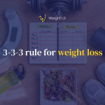 3-3-3 rule for weight loss